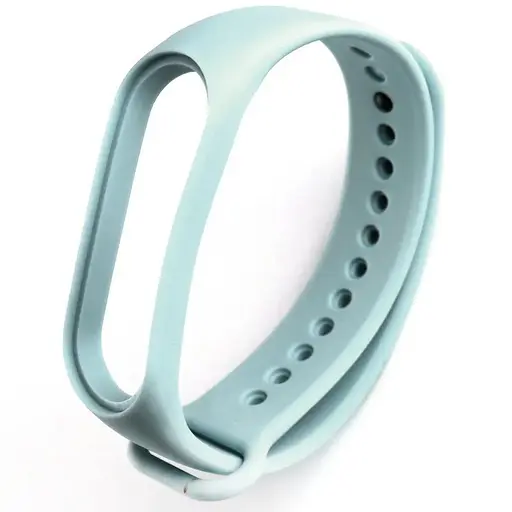 Ремешок Silicone Mi Band 7 Светло-синий (05) - фото 1