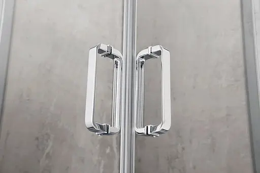 Душевая кабина Eger Iris 100x100 на низком поддоне 599-143, Хром - фото 6