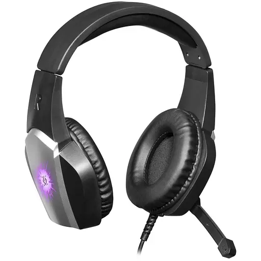 Ігрові навушники Defender X-Skull з мікрофоном і регулятором гучності (Black-Grey) - фото 6