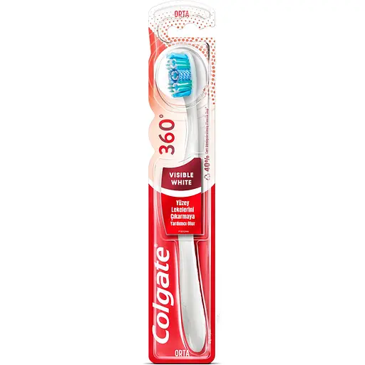 Зубна щітка Colgate 360 Optic White - фото 1