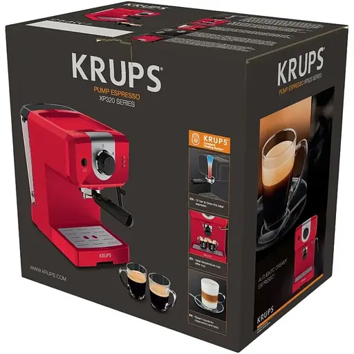 Кофеварка рожковая Krups Opio XP320530 [121463] - фото 8