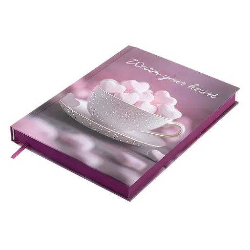 Щоденник недатований Buromax Romantic поліграфічний A5 336 сторінок світло-рожевий (BM.20400-43) - фото 5