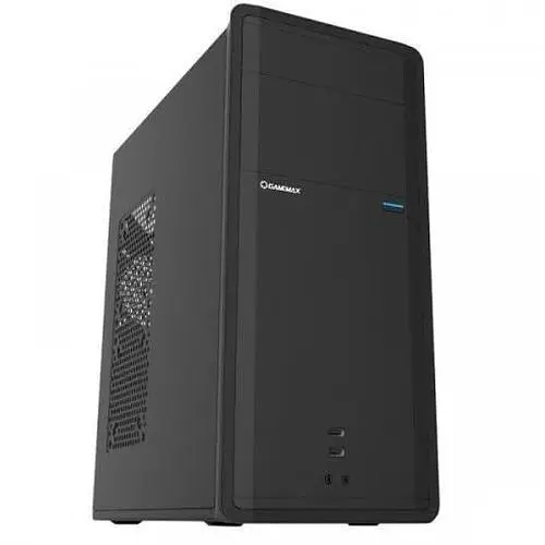 Корпус GameMax ET-209-NP чорний, без БЖ, Midi Tower, ATX / MicroATX / Mini ITX, 2хUSB 2.0 (ET-209-NP) - фото 1