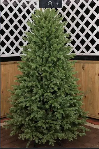 Штучна пухнаста лита ялинка Лісова казка люкс на шарнірах (висота 2.20м) Зелена - фото 2