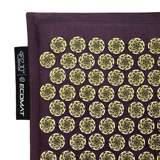 Килимок акупунктурний 4FIZJO Eco Mat Аплікатор Кузнєцова з подушкою 68 x 42 см 4FJ0250 (P-5907739312907) - фото 2