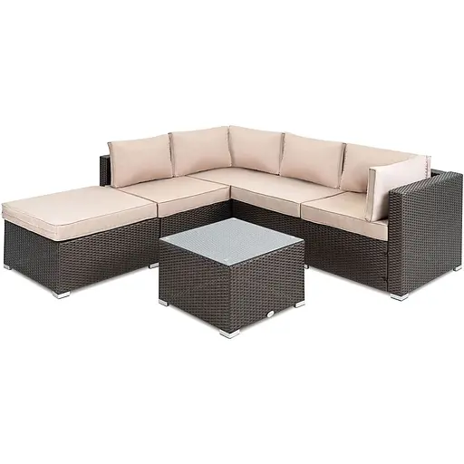 Набор садовой мебели Di Volio Imperia Коричневый/Бежевый