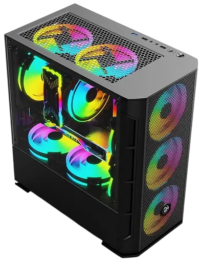 Корпус 2E Calleo GB700 ARGB Black (2E-GB700) - фото 2