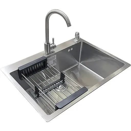 Комплект мойка + смеситель Romzha Arta U-650S Max (A) - фото 3