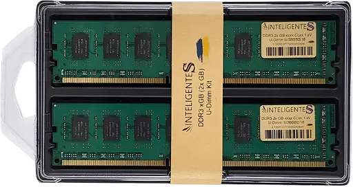 Оперативная память INTELIGENTES 16GB (2x8GB) DDR3L 1333MHz (IU3AFA2/16) - фото 1