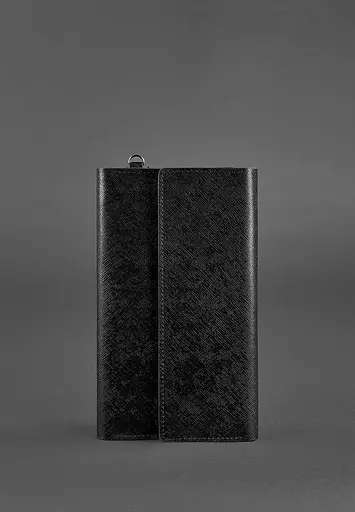 Кожаный клатч-органайзер (Тревел-Кейс) 5.1 черный Blackwood - фото 2