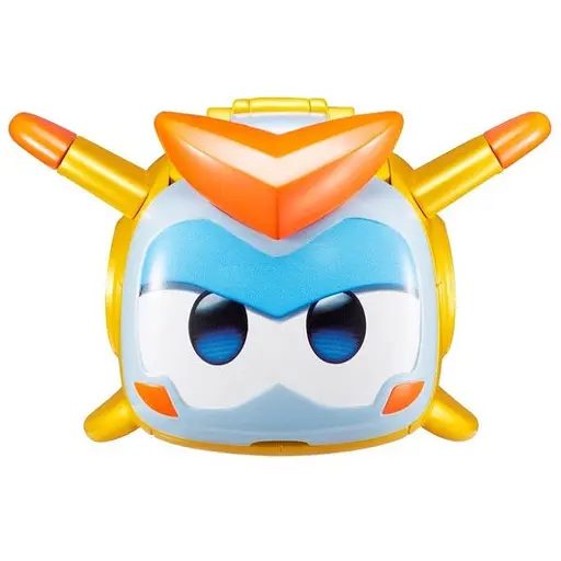 Игровая фигурка-трансформер Super Wings Transforming Super Pet Golden Boy EU770644 - фото 4