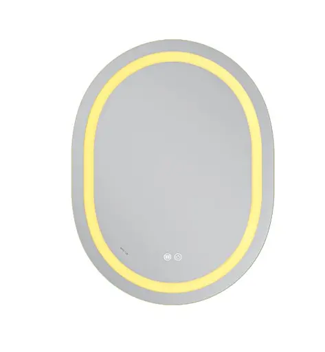 Дзеркало Mixxus Premium ELLIPSE MV05-80x60-REVERSE (LED Touch, Anti-fog (3-6,5kK)) (MP6642) - фото 3