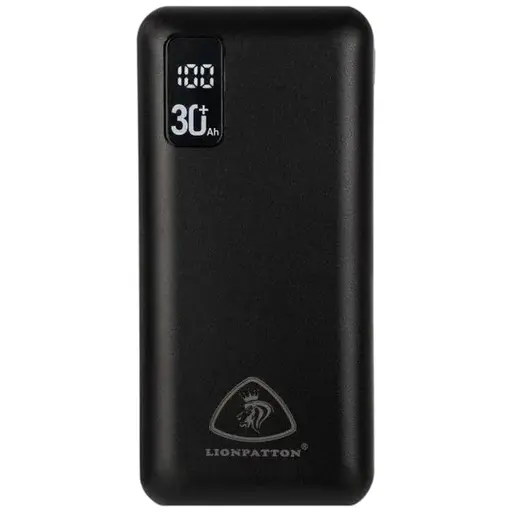 Зовнішній акумулятор Lionpatton Power Bank L25 30000mAh Black