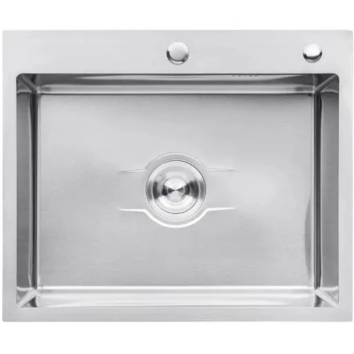 Кухонная мойка Kroner KRP Derby - 6050HM Brush (2,5/0,5 мм) (CV027237) - фото 1