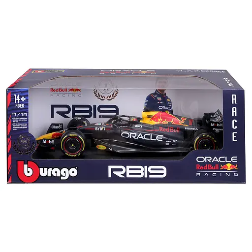 Автомодель Bburago Oracle Red Bull Racing RB19, 1:18 (18-18003 (#1)) - фото 4