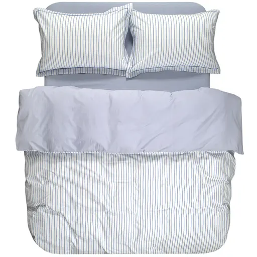 Постільна білизна Lotus Home Timeless блакитний сімейний (svt-2000022350211)