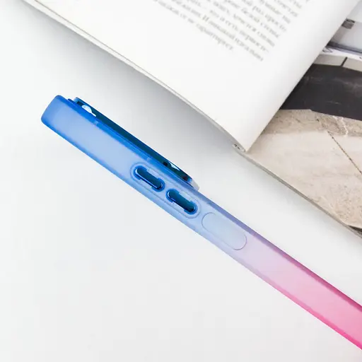 Чехол Epik TPU+PC Fresh sip series для Xiaomi Redmi Note 13 Pro 4G/Poco M6 Pro 4G/Note 14S Розовый/Синий - фото 4