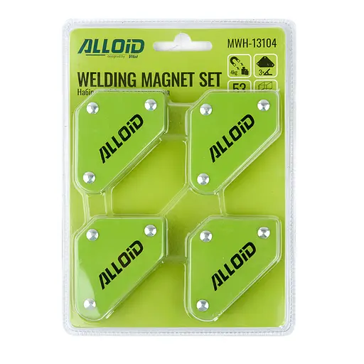 Набір трикутних магнітів для зварювання Alloid 4 кг (MWH -13104) - фото 3