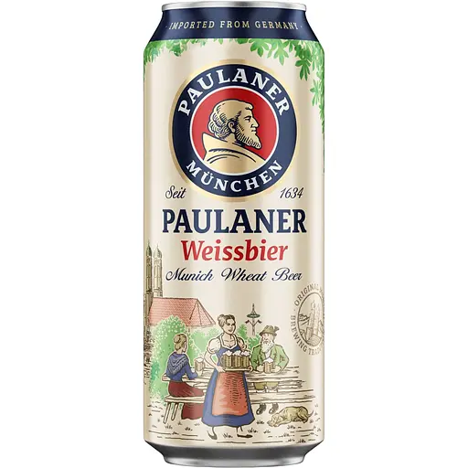 Пиво Paulaner Weissbier світле 5.5% 0.5 л