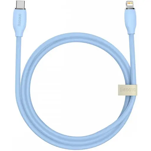 Кабель Baseus Jelly Liquid Silica Gel Fast Charging Data Cable Type-C to iP 20W 2 м голубой