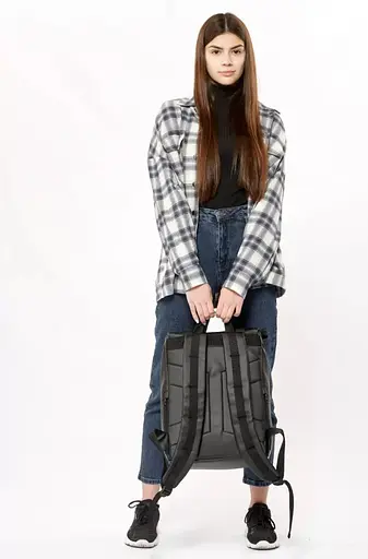 Жіночий рюкзак Sambag Loft Zard чорний 46 х 28 х 13 см (22651001) - фото 6