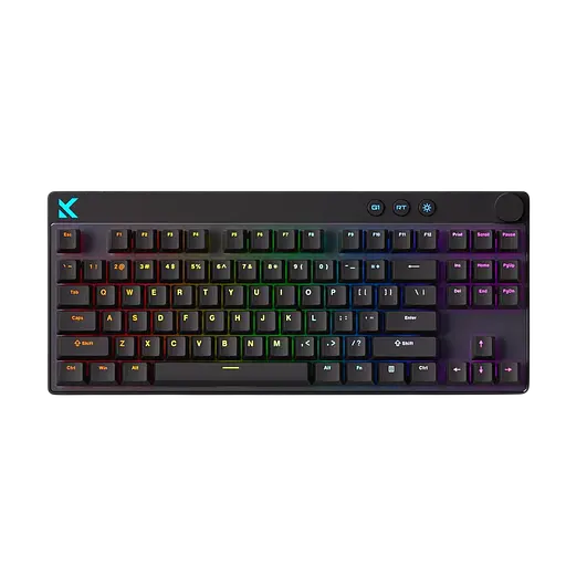 Клавиатура Mchose Mix 87 Lightning Magnetic Switch Black (MC-Mix87-1) - фото 1