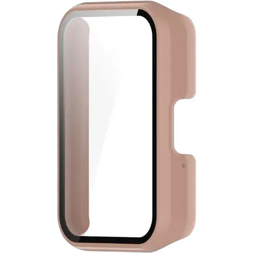 Чехол-накладка DK для Samsung Galaxy Fit3 (R390) Пластик Gloss Glass Full Cover (pink)