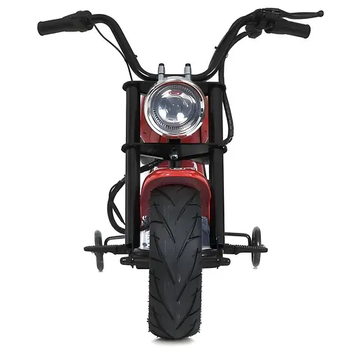 Електромобіль дитячий Мотоцикл M 6016AL-3 36V USB Bluetooth TF шкіра червоний - фото 6