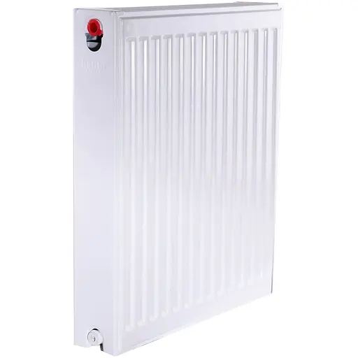 Радіатор сталевий панельний Kalite 22 низ/справа 600x500 (без INNER) 000024206, Білий - фото 1