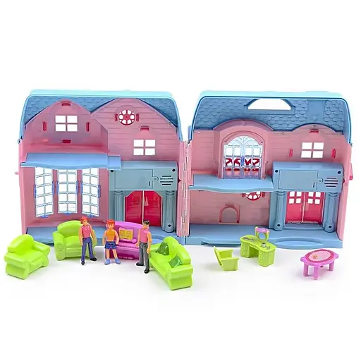 Игровой набор Кукольный домик с фигурками IM443