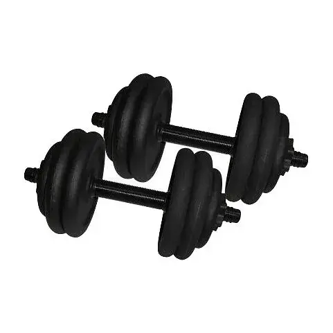 Гантелі складальні литі 2 шт по 18,5 кг NE-300-GP019-2