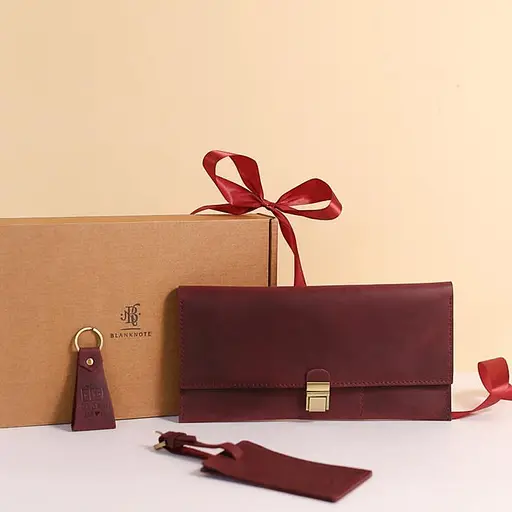 Набор кожаных аксессуаров для путешественника Верона. - фото 4