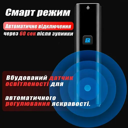 Велофара ROCKBROS RHL 1500 мощная аккумуляторная 1500 LUM - фото 3