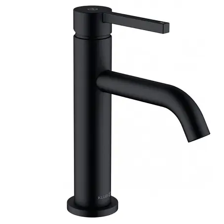 Смеситель для умывальника Kludi Nova Fonte 100 черный мат 200263915 - фото 1