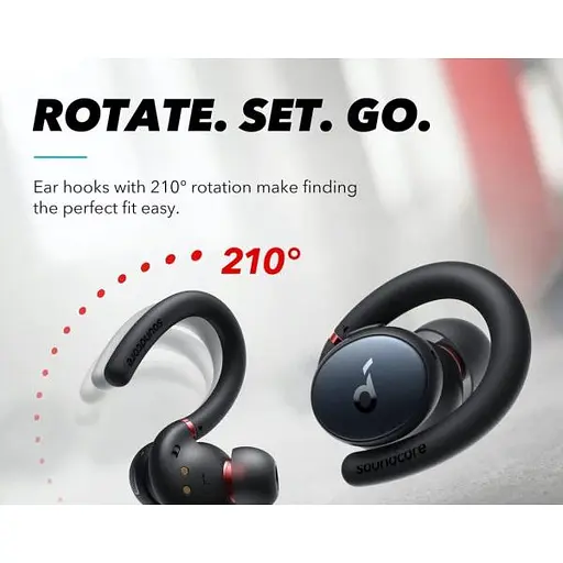 Навушники TWS Anker SoundCore Sport X10 Black (A3961G11) - фото 8