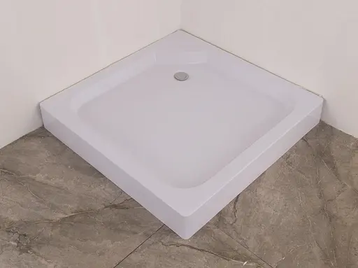 Душова кабіна з низьким піддоном Mixxus Cubic SCT01-90x90x195-TR graphite прозоре скло 4 мм MI6905, Універсальна, прозорий, графіт - фото 2