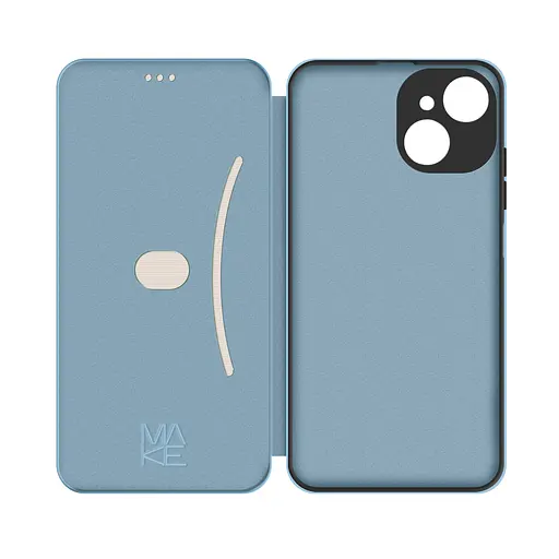 Чохол-книжка MAKE Tecno Spark 40C Flip Ripple Blue - фото 2