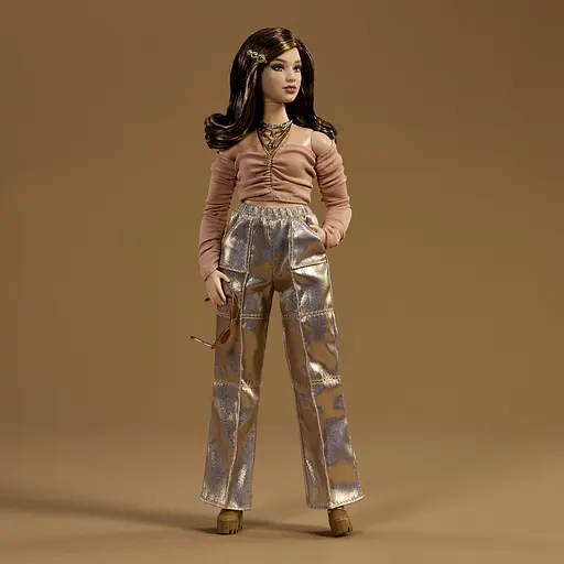 Коллекционный набор Barbie You Create Barbie Basics Блондинка (JJX37) - фото 4