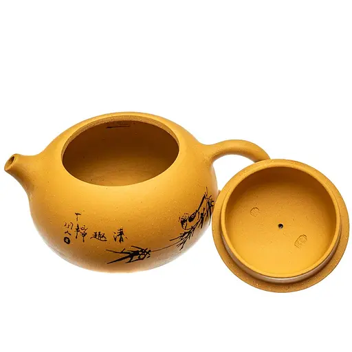 Исинский чайник Бянь Сиши Бамбук 350 мл - фото 4