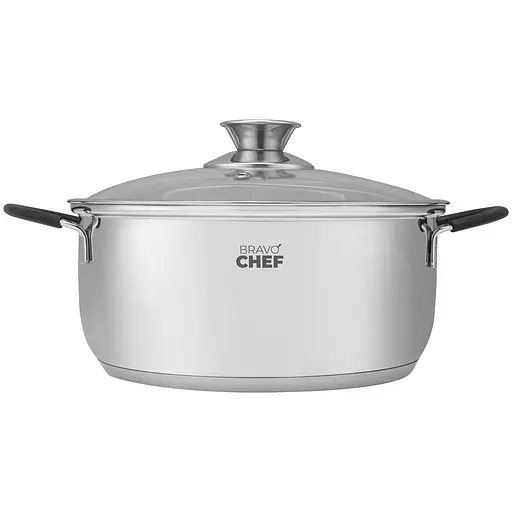 Набір каструль Bravo Chef Safran з кришками 3 шт. (BC-6002) - фото 2