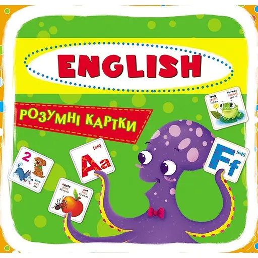 Розумні картки Crystal Book English ABC