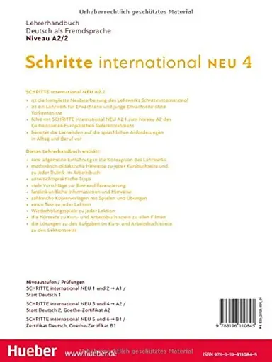 Schritte international Neu 4. Lehrerhandbuch - фото 2