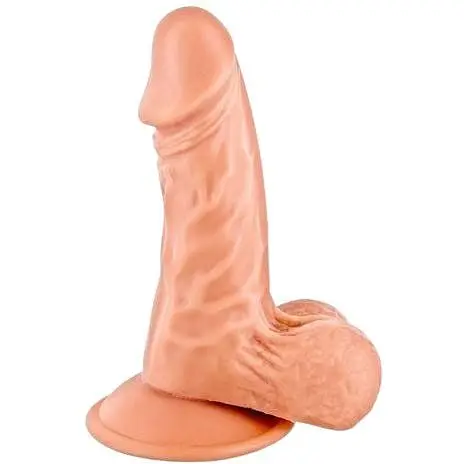 Фалоімітатор Real Body - Real Mike Flesh, TPE, діаметр 3,8 см