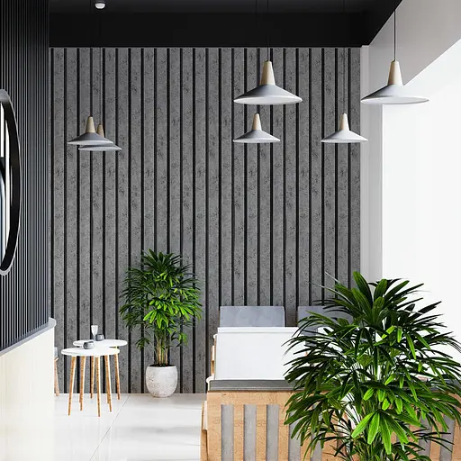 Рейка декоративна Wall Sticker PS 2900х120х12 мм Бетон із золотими вкрапленнями SW-00001752 - фото 6