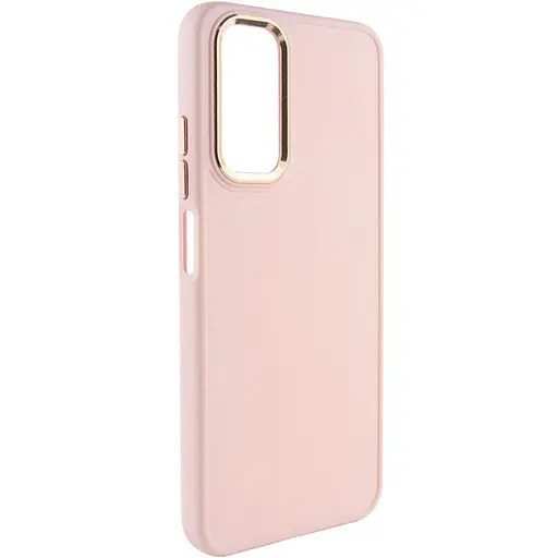 Чехол Epik TPU Bonbon Metal Style для Samsung Galaxy A14 4G/5G Розовый/Light pink