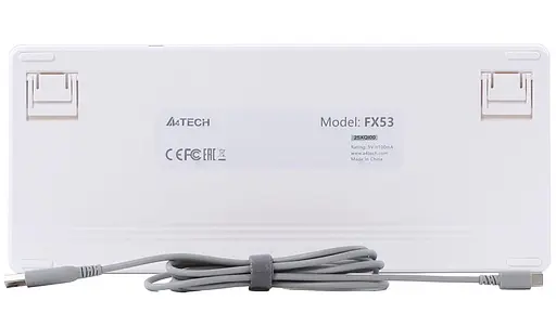 Клавіатура A4Tech A4-Tech Fstyler FX53 (White) (FX53 (White)) - фото 4