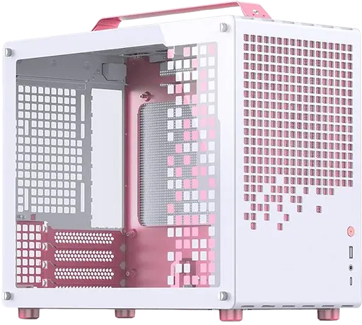 Корпус JONSBO Z20 White-Pink - фото 5