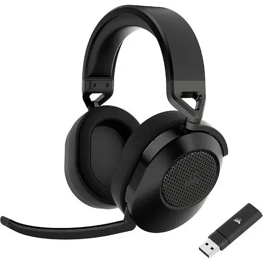 Наушники беспроводные Corsair HS65 Wireless (CA-9011285) черные - фото 1