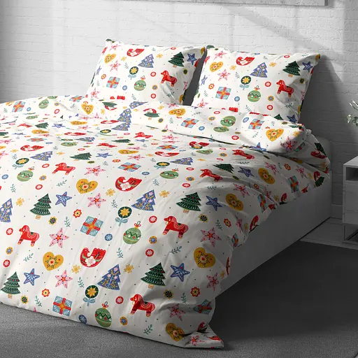 Комплект постельного белья Lelit Семейный поплин L-2063/2 (le2000000326764) - фото 3