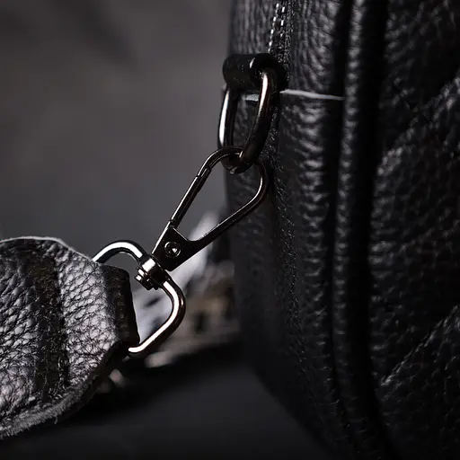 Классическая кожаная сумка Vintage через плечо на одно отделение 21х14х8 см sum0029035 - фото 10